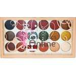 Trusa de farduri SEVENCOOL Smoking Hot Look at my Eyes cu 18 culori Nr. 3